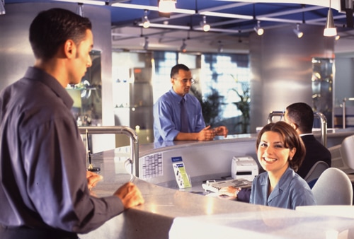 Using the Customer’s Name in the Branch