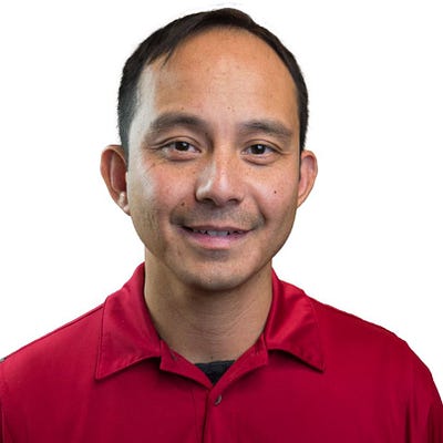 Pete Abilla, founder of Shmula, professional headshot