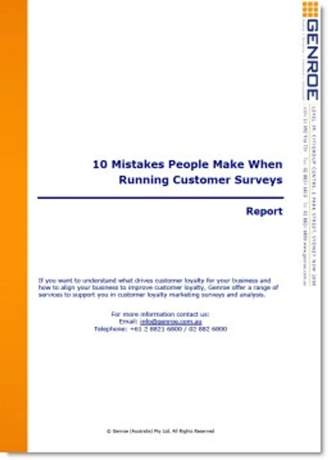10 Big Customer Survey Mistakes (and how to avoid them)