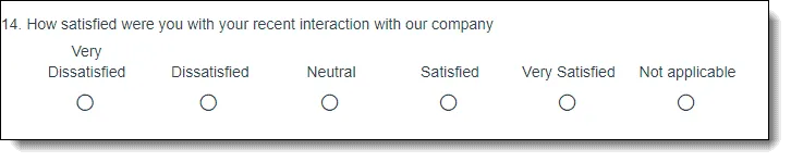 The Customer Satisfaction Question