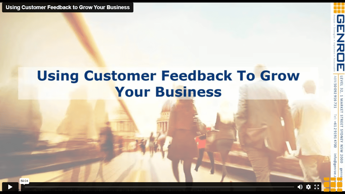 Using Customer Feedback To Grow Sales [On-Demand Webinar]